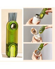 3-Function Multi-Purpose Cleaning Brush Kitchen-Bathroom-Vehicle-Keyboard-Window Gutter Cleaning Brush
