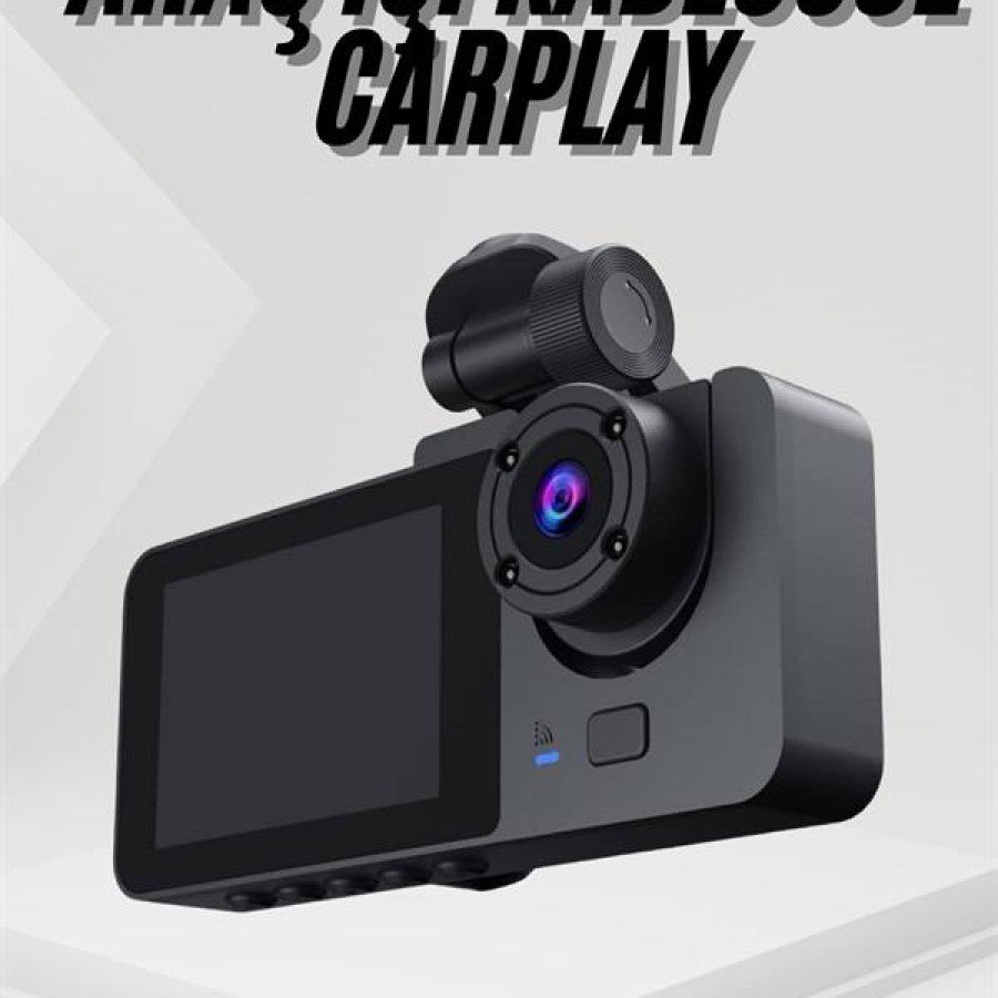 2 Inch 1080P Dash Cam Driving Camera CarPlay with 3 Cameras 2 Inch 1080P Dash Cam Driving Camera CarPlay with 3 Cameras