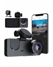 2 Inch 1080P Dash Cam Driving Camera CarPlay with 3 Cameras