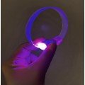 Flexible Party Wristband with 3 Modes Battery Powered LED Light Purple Flexible Party Wristband with 3 Modes Battery Powered LED Light Purple