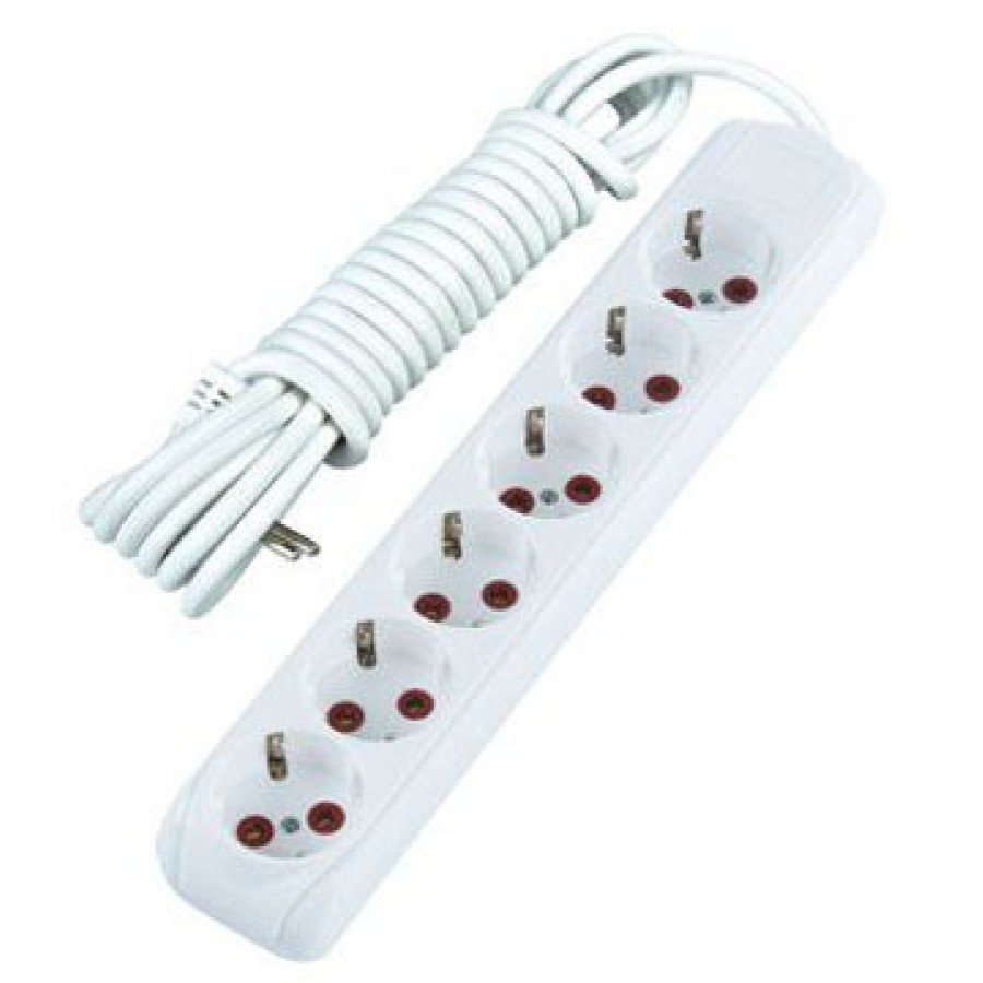 3 Mt. Cabled 6-Pin Grounded Group Socket 3 Mt. Cabled 6-Pin Grounded Group Socket