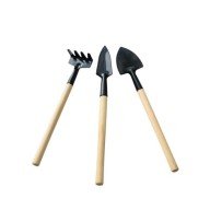 3 Piece Mini Plant Hobby Set - Garden Pot Succulent Care Hoe-Rake-Shovel 3 Piece Mini Plant Hobby Set - Garden Pot Succulent Care Hoe-Rake-Shovel