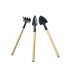 3 Piece Mini Plant Hobby Set - Garden Pot Succulent Care Hoe-Rake-Shovel