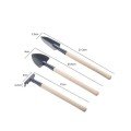 3 Piece Mini Plant Hobby Set - Garden Pot Succulent Care Hoe-Rake-Shovel