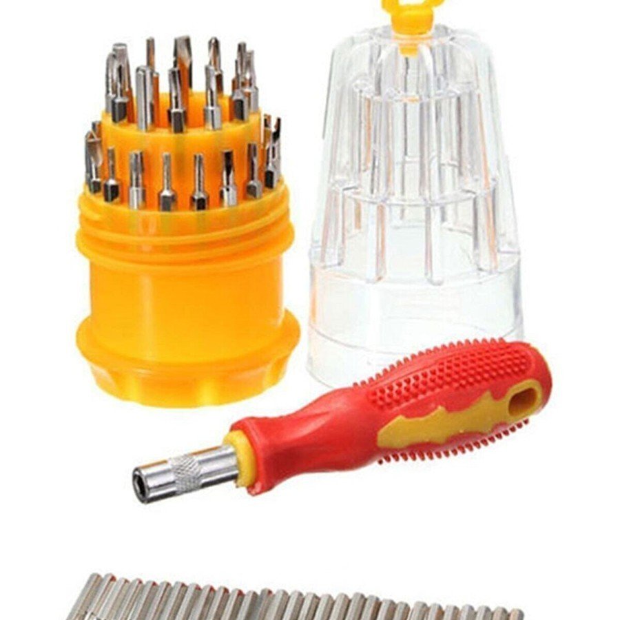 31 Piece Electronic Watch Repair Egg Screwdriver Bit Set Set
