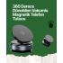 360° Adjustable Magnetic Car Phone Holder – Compact and Practical Design