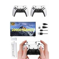 3D 4K Game Stick Game Console with 2000 Games Dual Console