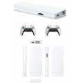 4K HD Screen Nostalgic White Game Box with 3D Double Game Handles and 20,000 Games