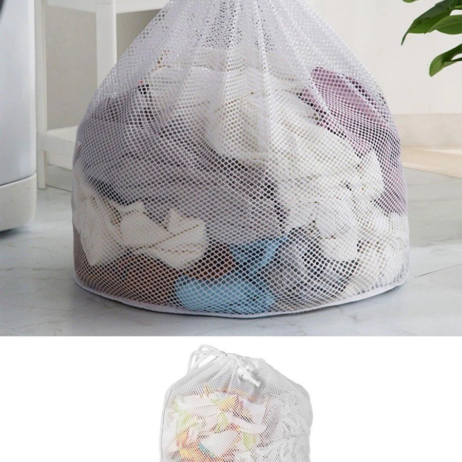 3-Piece Washing Net Set - Shoe Net-Bra Washing-Laundry Washing Net with Plastic Apparatus