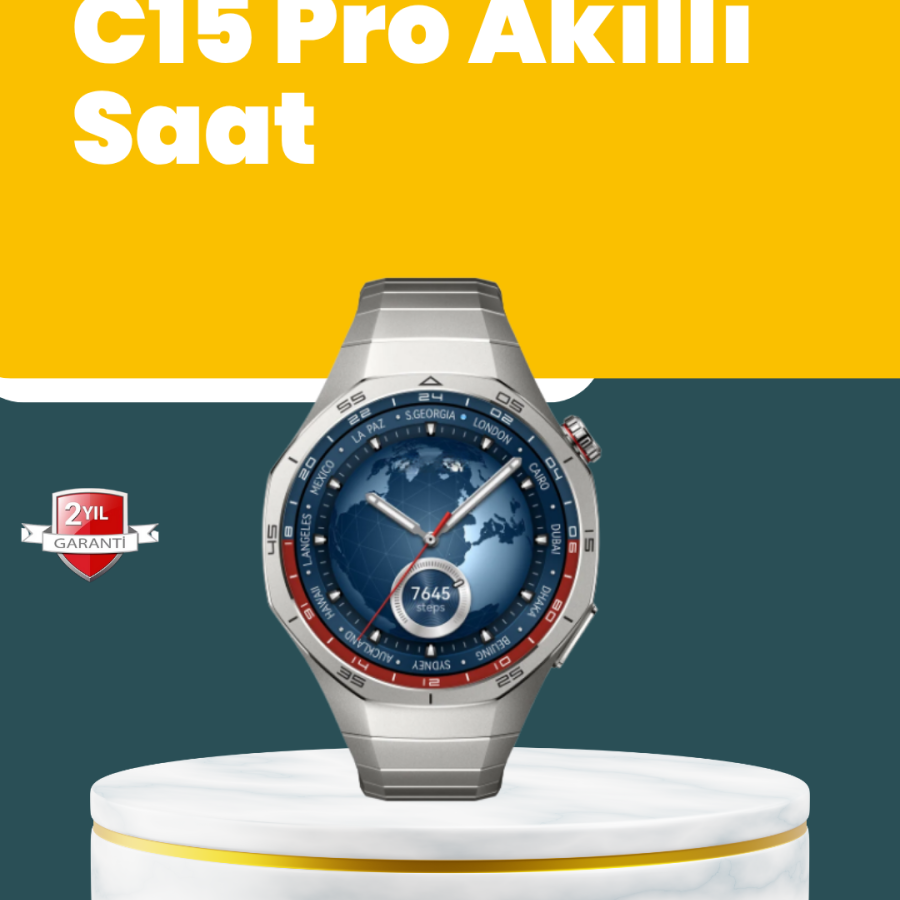 Smart Watch with Heart Rate Monitor, Pedometer and Sleep Tracking Features Smart Watch with Heart Rate Monitor, Pedometer and Sleep Tracking Features