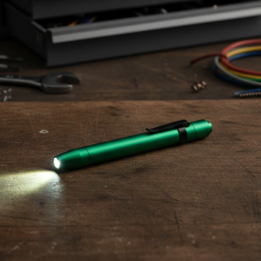 Pocket Type LED Pen Flashlight Practical Solution for Sensitive Areas Pocket Type LED Pen Flashlight Practical Solution for Sensitive Areas