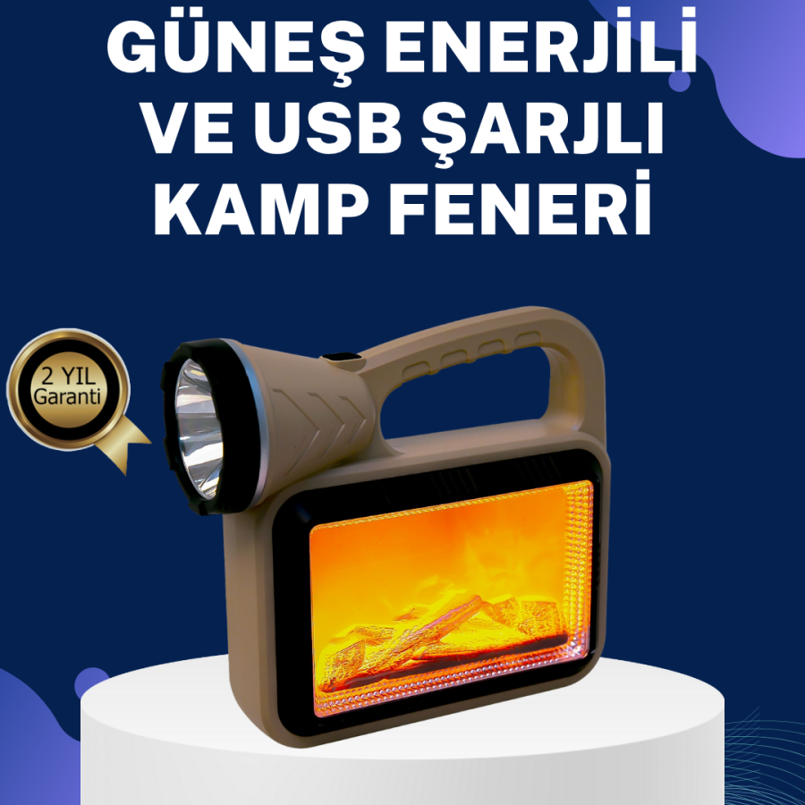 Solar Flame Lamp – For Camping, Gardening and Outdoors