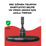 Phone and Camera Compatible 360° Automatic Tracking Smart Table Tripod Phone and Camera Compatible 360° Automatic Tracking Smart Table Tripod