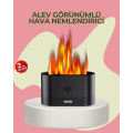Controlled Flame View LED Air Humidifier Steam Machine