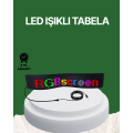 RGB LED Sign with USB Port, Adjustable Brightness and Scrolling Text Features