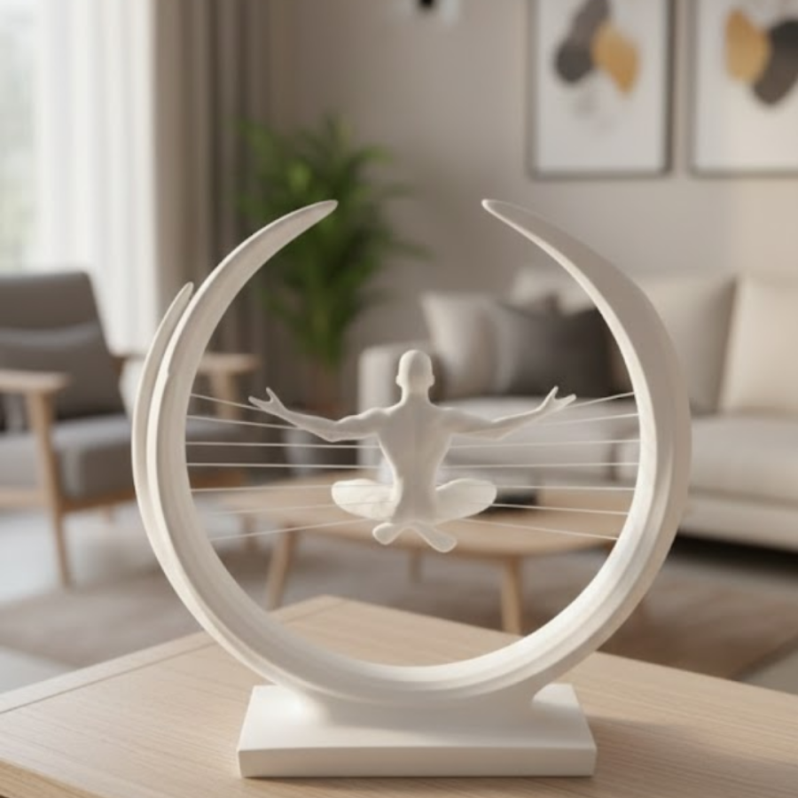 3D Zen Statue