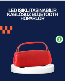 Portable Wireless Speaker with Dual Speakers with Deep Bass