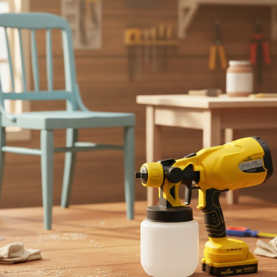 Cordless Spray Gun Precision Spraying and Fast Covering