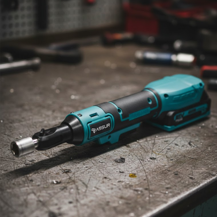 Rechargeable Ratchet Handle Suitable for Side Tightening Nut Mounting Rechargeable Ratchet Handle Suitable for Side Tightening Nut Mounting