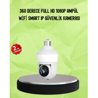 360° Wi-Fi Smart Bulb Camera with Motion Detection