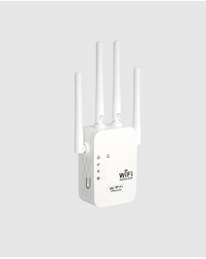 300Mbps WiFi Range Extender 4 Antennas WPA3 Security Plug Type Repeater 300Mbps WiFi Range Extender 4 Antennas WPA3 Security Plug Type Repeater