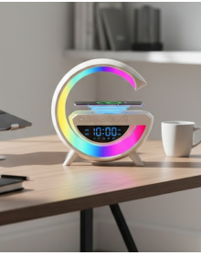 Modern RGB Lighted Wireless Speaker Long-Term Music Enjoyment