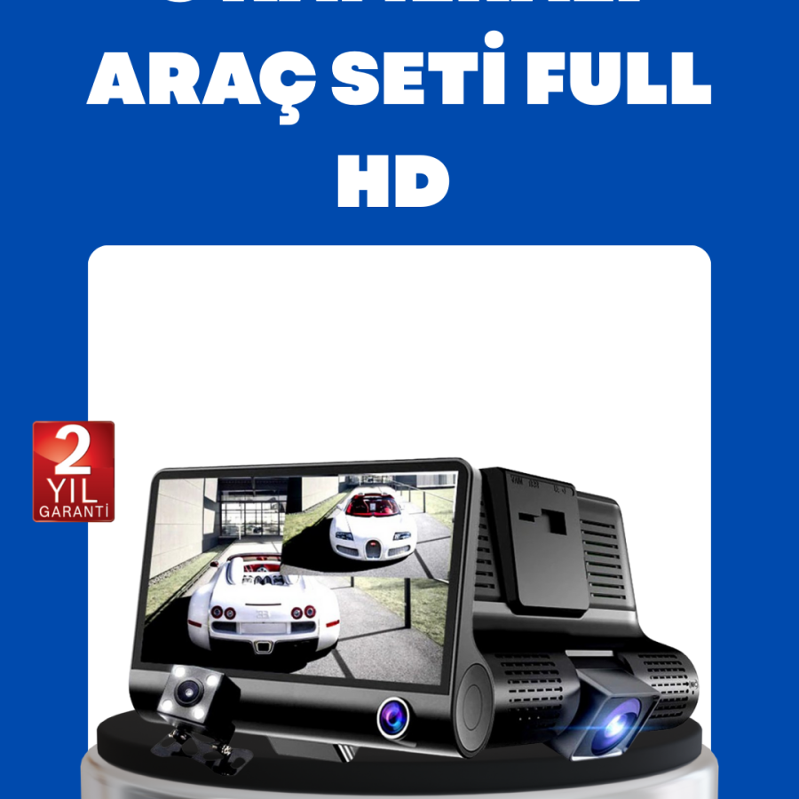 Car DVR with G-Sensor, Parking Mode and Loop Recording Support