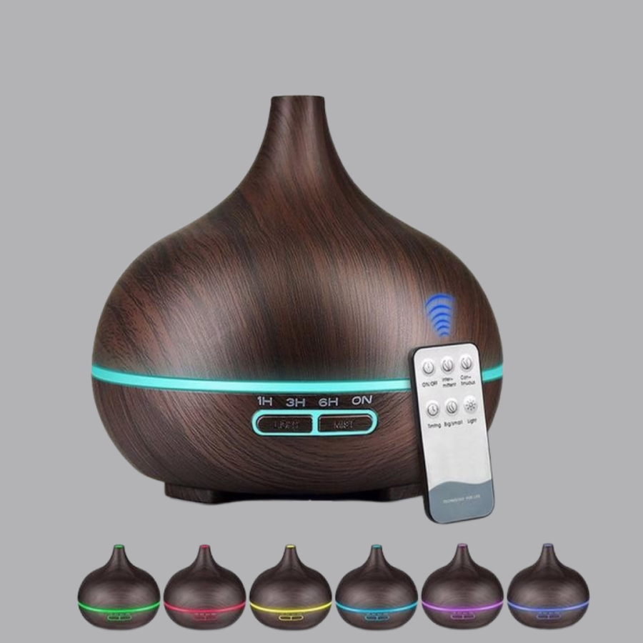 Ultrasonic Humidifier and Aromatherapy Diffuser with 550 ml Large Water Chamber