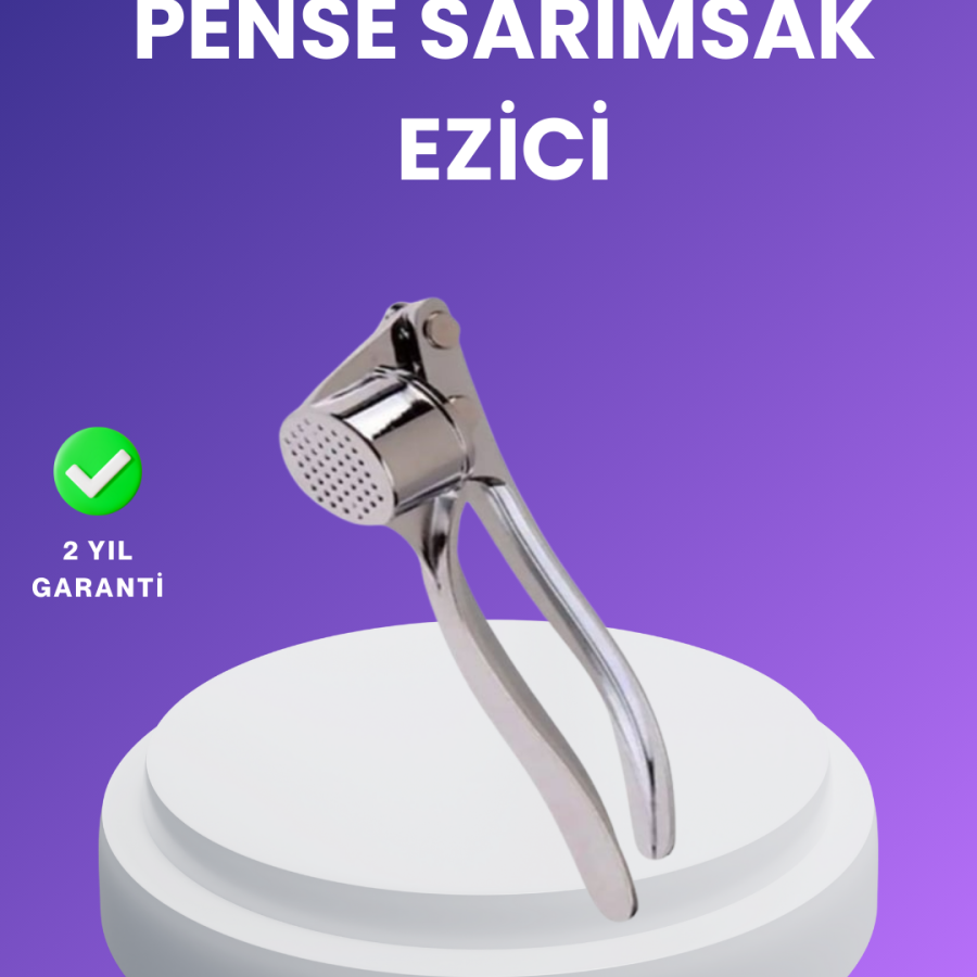 Garlic Press Easy Cleaning and High Pressure Crushing