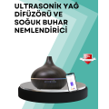 Ultrasonic Diffuser and Room Humidifier with Large Water Chamber