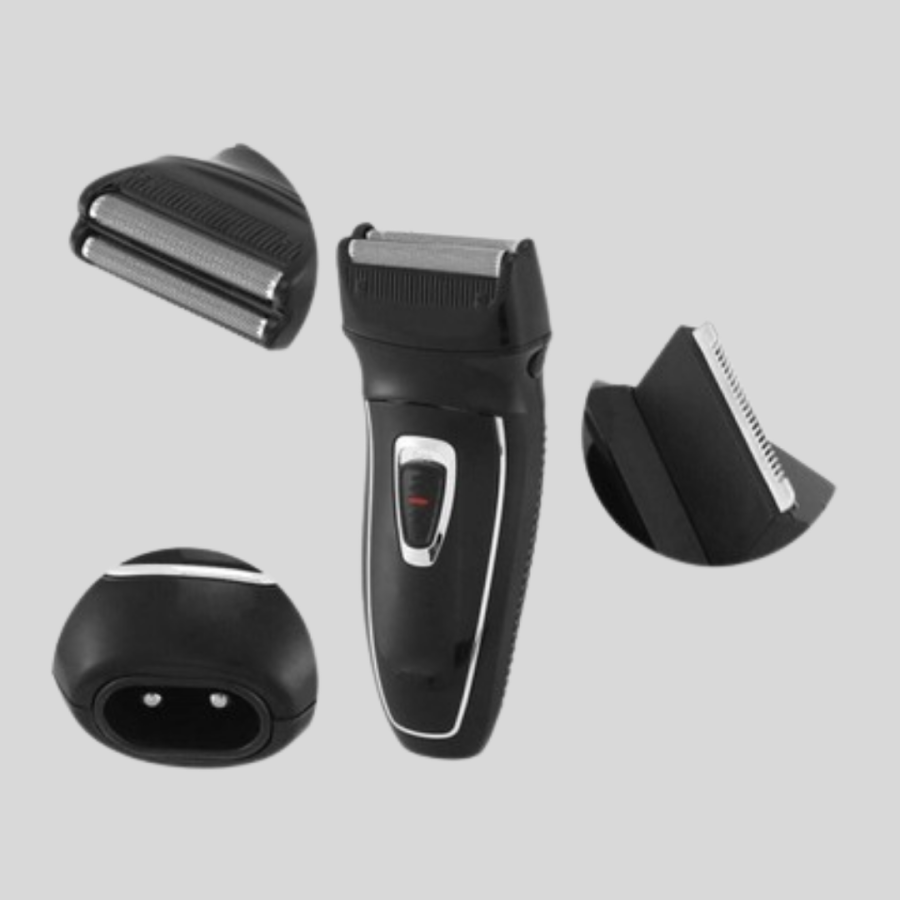 Unisex Rechargeable Hair and Beard Clipper – Silent Motor, 1–12 mm Adjustable Head