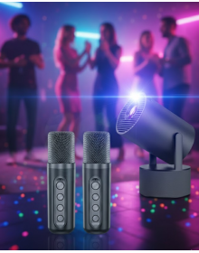 Android System Projection Kareoke Device with 180° Rotating Head