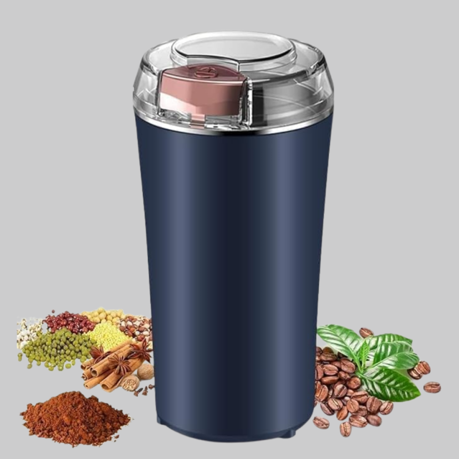 Automatic Coffee and Spice Grinder with Stainless Steel Spare Blade