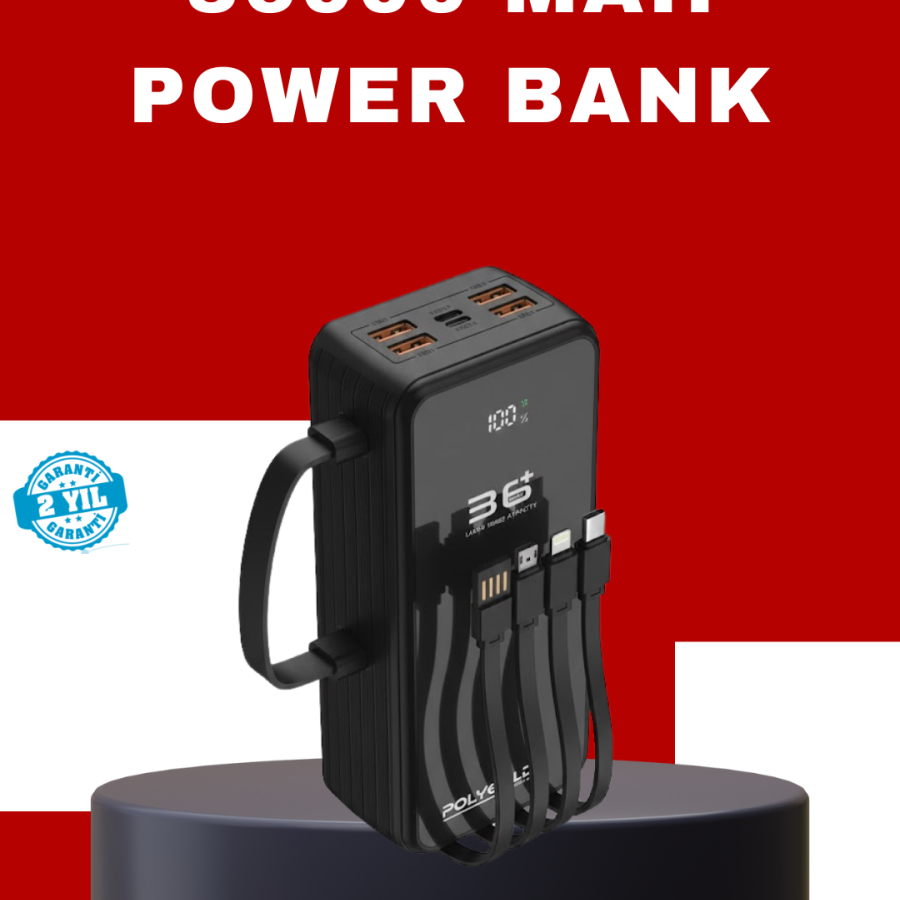 Power Bank with Wireless Charging Feature Uninterrupted Energy All Day Long