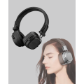 Wireless On-Ear Bluetooth Headset Powerful Bass and Foldable Design