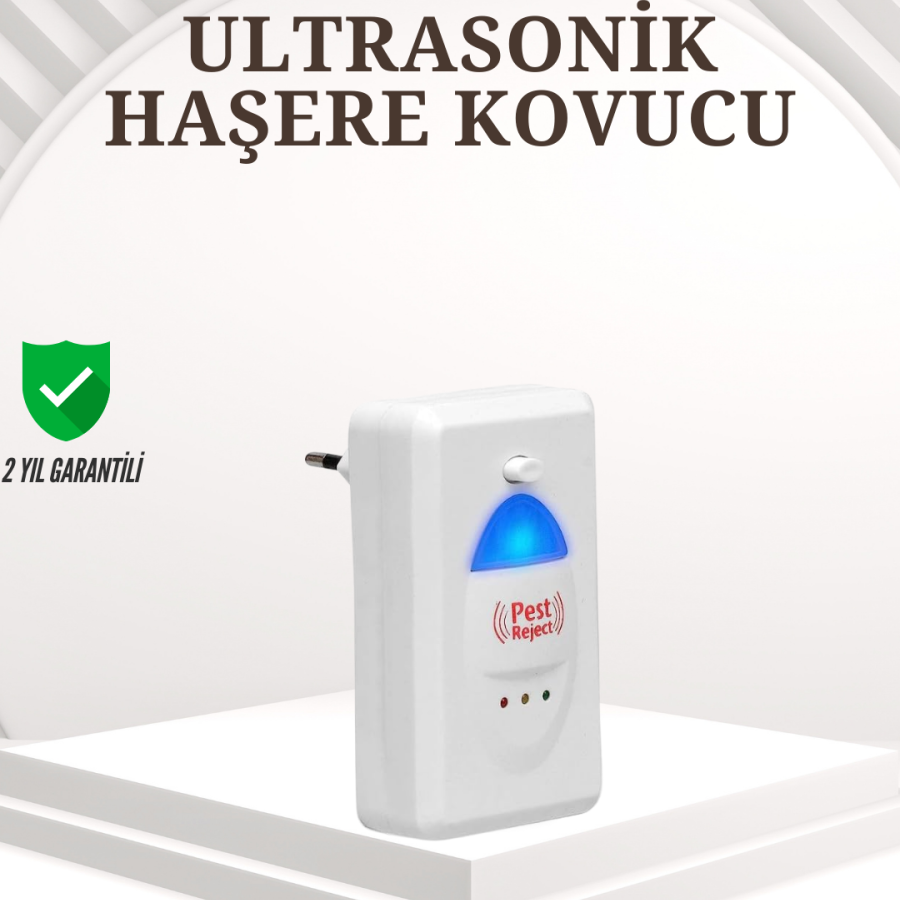 Electronic Pest Repeller with Ultrasonic Technology