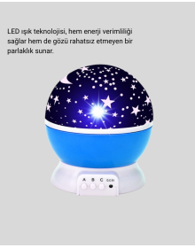 Colorful LED Night Light 6 Light Modes Kids Room Atmosphere Lighting