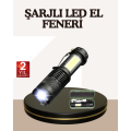 Small Size Rechargeable LED Flashlight with Portable Clip