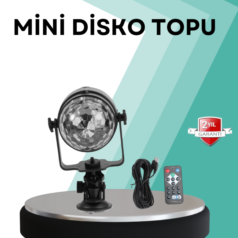 RGB Disco Projector Light with Remote Control