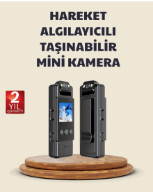 128GB Supported Mini Camera with Motion Detection