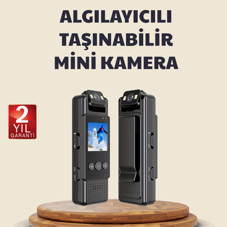 128GB Supported Mini Camera with Motion Detection