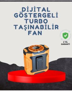 High Capacity Turbo Portable Fan