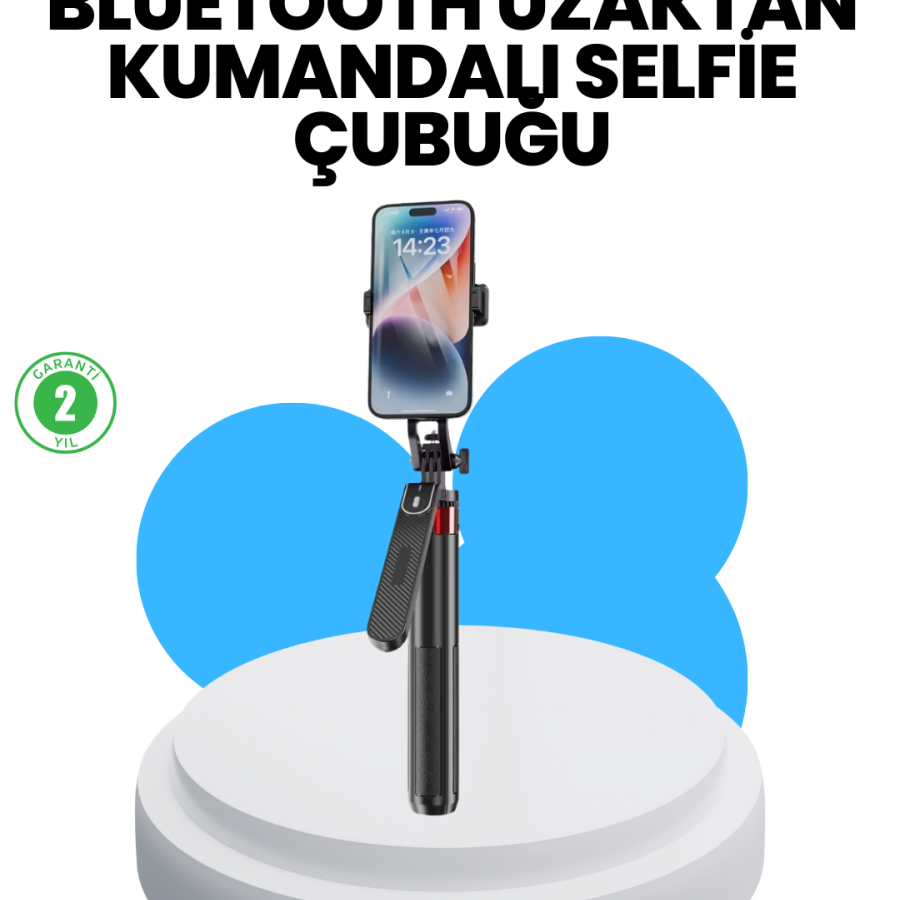 Portable Tripod and Selfie Stick Vlog and Video Shooting