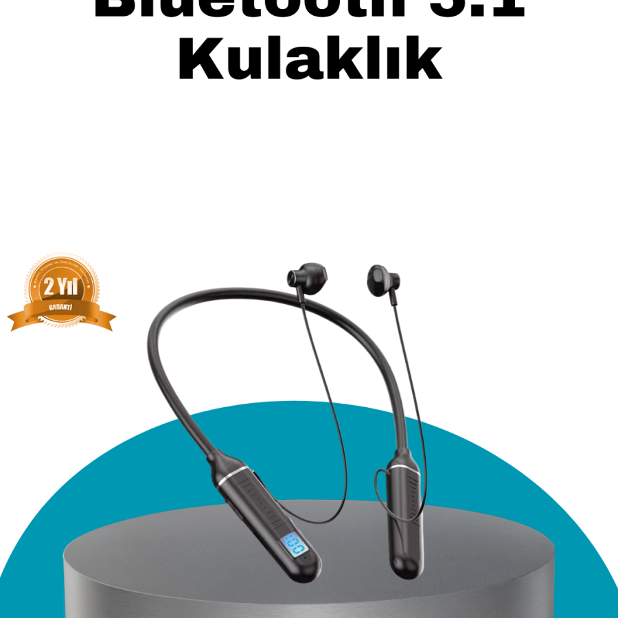 Bluetooth Headset with Long Battery Life and Fast Charging