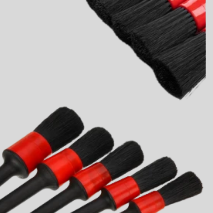 5 Piece Detail Cleaning Brush Set Rim Engine Vent Interior Exterior Cleaning 5 Piece Detail Cleaning Brush Set Rim Engine Vent Interior Exterior Cleaning