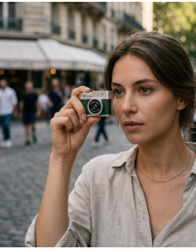 Ultra Compact Mini Camera 4K HD Video Selfie Camera