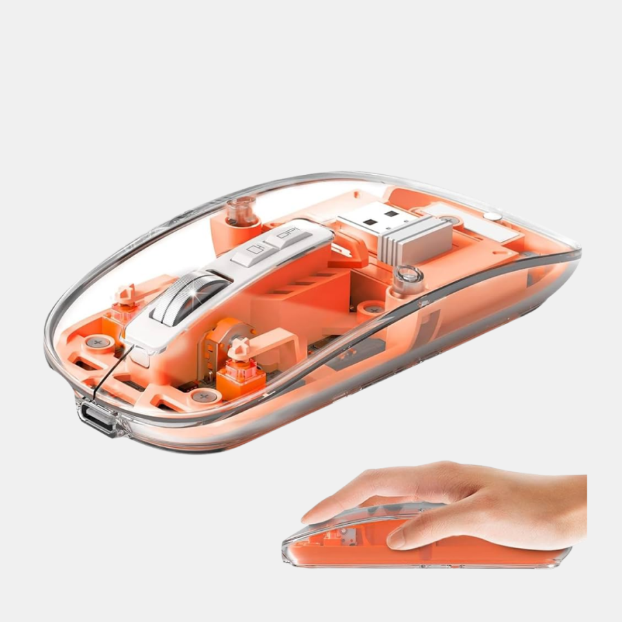 Dual Mode Wireless Bluetooth 5.0 + 2.4GHz Mouse – 3 Device Connections, Quick Switch Button Dual Mode Wireless Bluetooth 5.0 + 2.4GHz Mouse – 3 Device Connections, Quick Switch Button