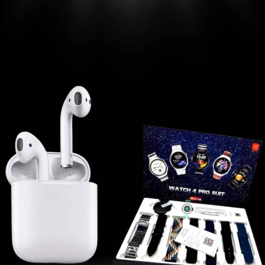 2025 Model Smart Watch and 2nd Generation TWS Bluetooth Headset with High Sound Quality