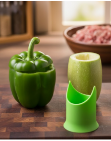 Hygienic Internal Cleaning Apparatus Suitable for Carving Pumpkin and Pepper