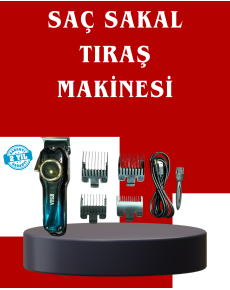 Long Working Time LCD Display Hair Clipper